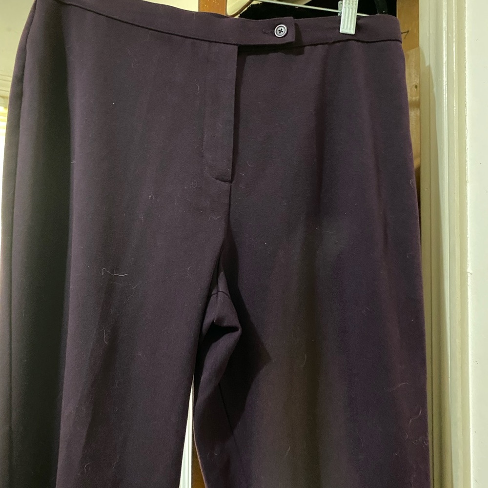 Deep purple ladies, slacks excellent condition size 16 S